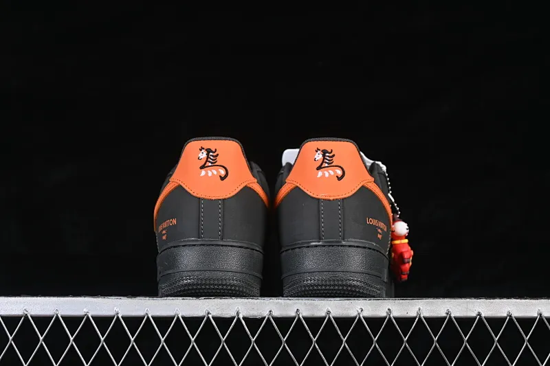 All categories Nk Air Force 1 Air Force series Nk Air Force 1 Low Air Force low top Nike Air Force 1'07 Low Year of the Horse limited edition Charcoal gray twilight orange Air Force 1 low top casual sneakers XY9025-004